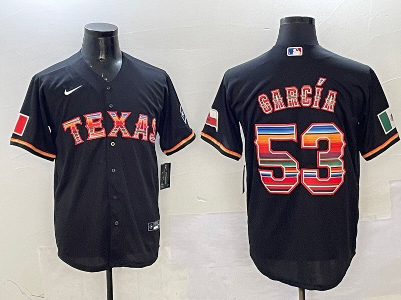 Texas Rangers #53 Adolis Garcia Rangers Adult Style 3