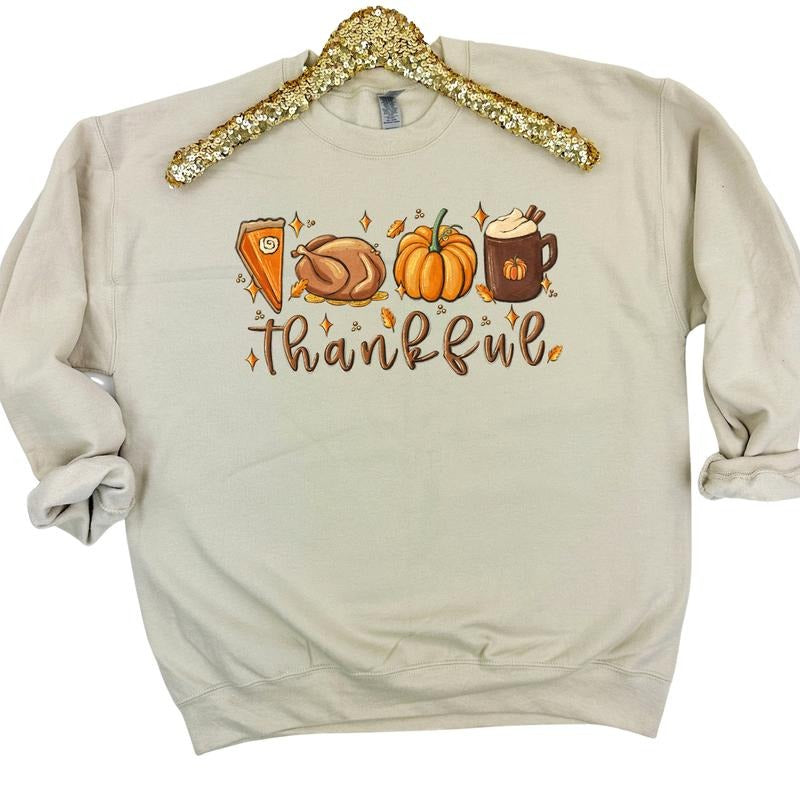 Thankful Thanksgiving Sweatshirt 'NLB'