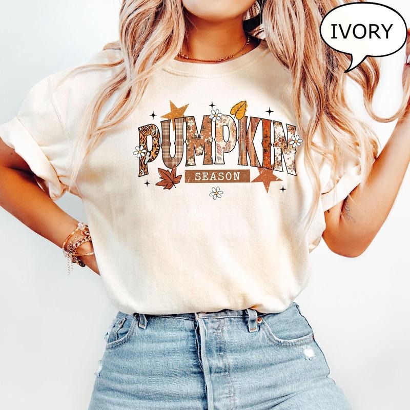 Thanksgiving Pumpkin Season Fall Vibes T-Shirt, Autumn Fall Punpkin Tee, Autumn Thanksgiving Day Gifts Hoodie, Sweatshirt