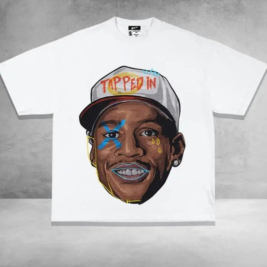 "The Answer" Big Face Art Graphic T-Shirt