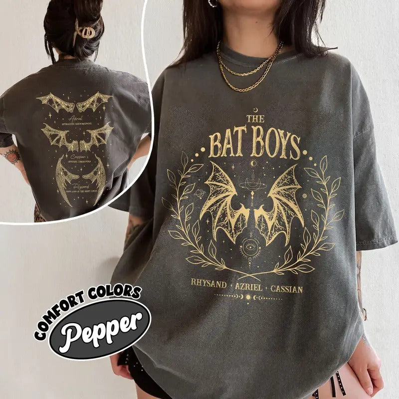 The Bat Boys Shirt, Acotar Rhysand Cassian Azriel Shirt, SJM The Night Court Illyrians Tee Womenswear Hoodie, Sweatshirt