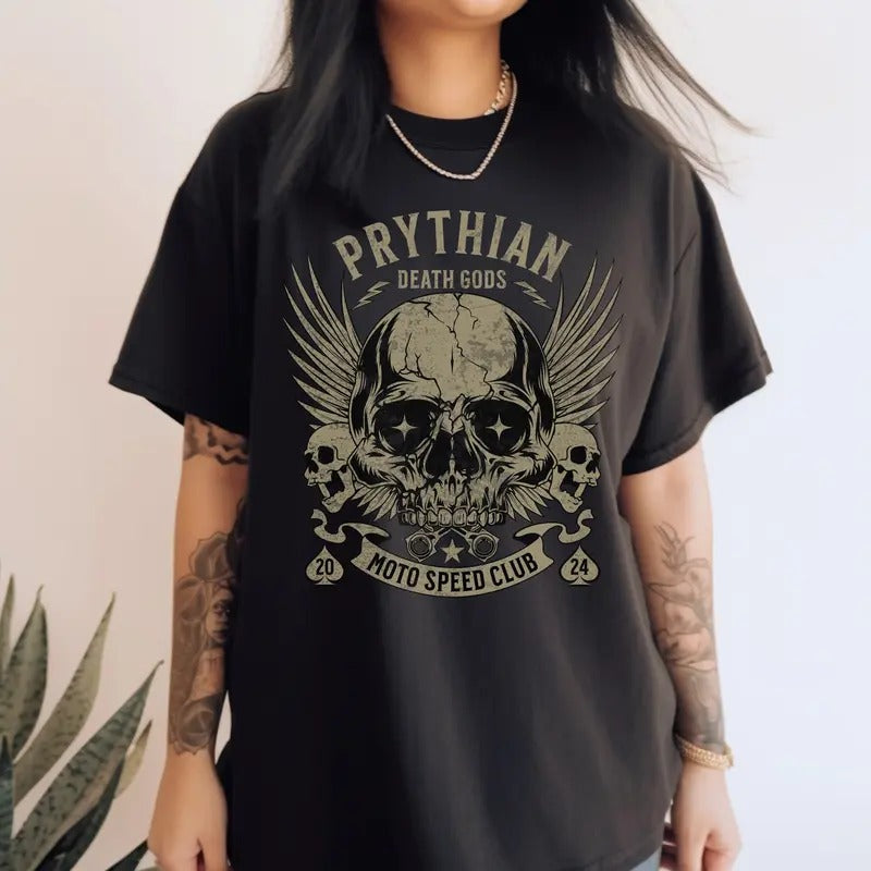 The Bone Carver Moto Club TShirt Sarah J Maas Merch Crescent City Merch Throne Of Glass Acotar Shirt Acotar Merch Book Merch Booktok