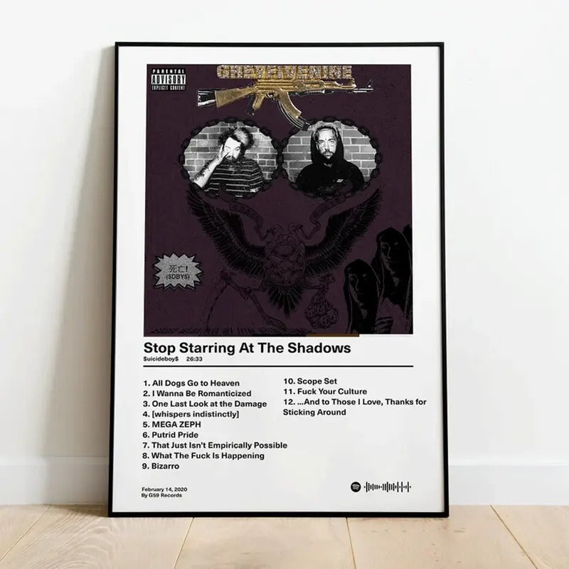 The Boys Album Cover Poster, Scrim And Ruby Album Print, G59 Gift, Rap Band Song Print More Option | Album Cover Poster | Wall Decor | Music Gift