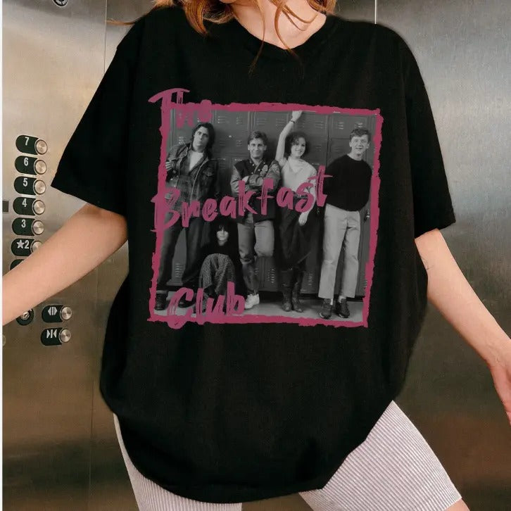 The Breakfast Club Movie T Shirt Style Graphic Hip Hop Shirt