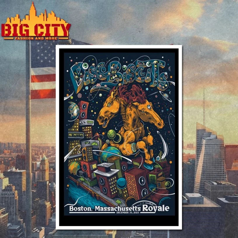 The Disco Biscuits Event Boston MA On Dec 30 2025 Poster shirt