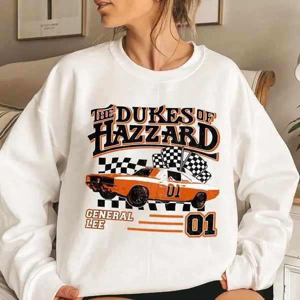 The Dukes of Hazzard General Lee Shirt Bo and Luke Duke Shirt Dukes of Hazzard Movie Shirt 90s vintage
