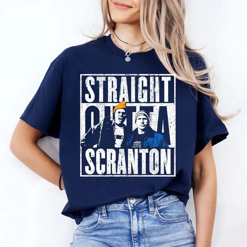 The Office Vintage Straight Outta Scranton shirt