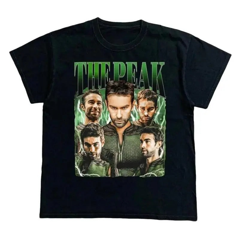 The Peak T-Shirt, Vintage Style Tee Gift For Women and Man Unisex Shirt, Bootleg Retro 90's Graphic Tee Gift Menswear Streetwear