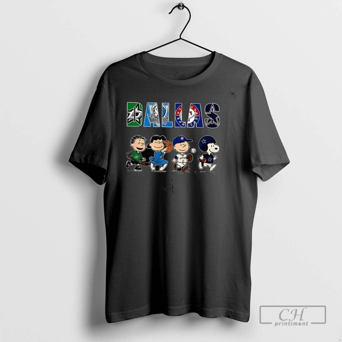 The Peanuts Show Fan Dallas Sports T Shirts