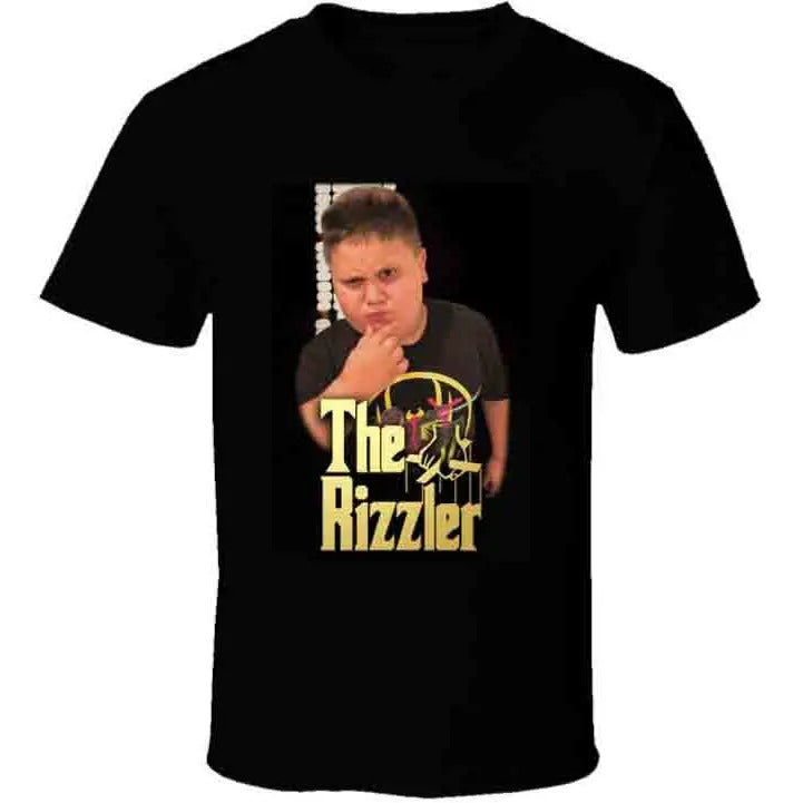 The Rizzler Godfather Parody Funny Tiktok Meme Joke Gift T Shirt, 100% Cotton, Crew Neck, Slight Stretch, Breathable &...