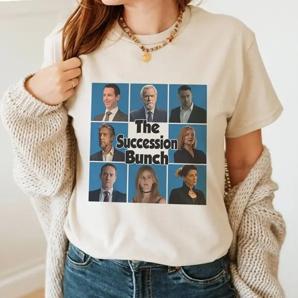 The Succession Bunch Shirt The Brady Bunch Style Shirt Retro 90s Movie Shirt Succession Fan Gift