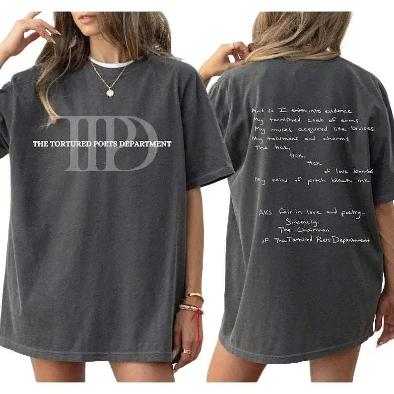 The TTP Department, Tour Shirt, Gift For Fan