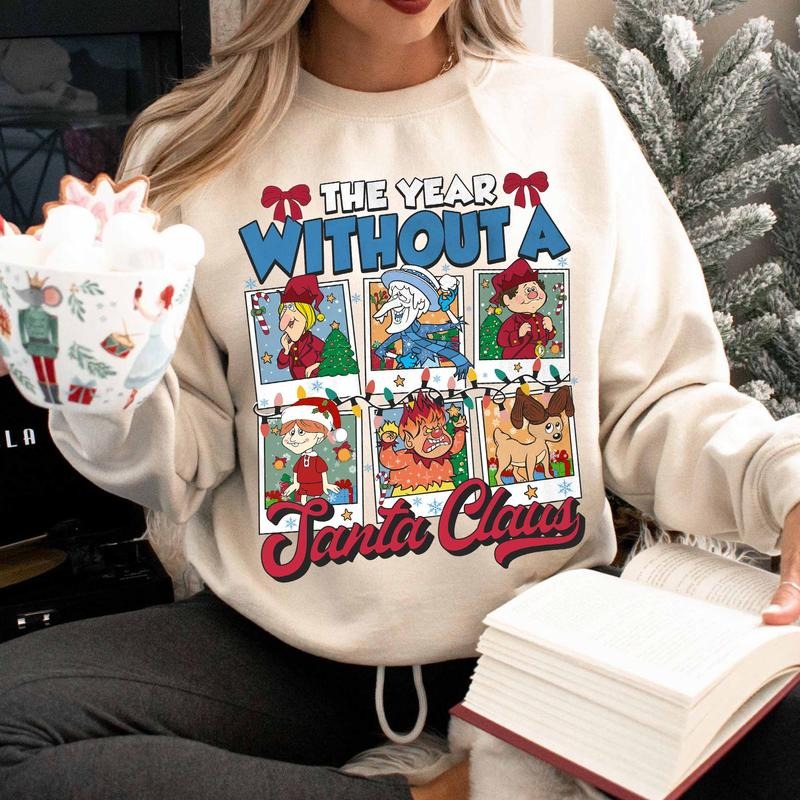 The Year Without Santa Claus Sweatshirt, Miser Brothers Hoodie, Heat and Snow Misers Sweatshirt, Funny Cartoon, Christmas Movies Hoodie