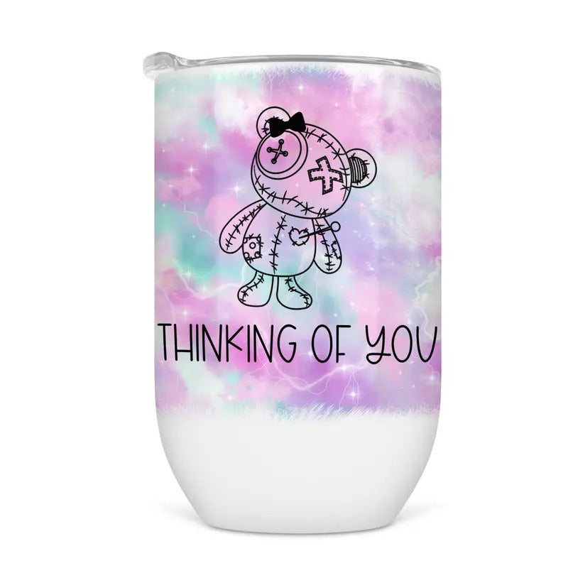 Thinking Of You Voo Doo Wine Tumbler - Funny Wine Cup For Women T-Shirts, Hoodie, Sweatshirt | WearSparks.com