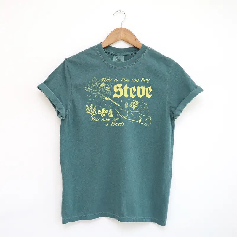 This Is For My Boy Steve Tshirt, Tuff Comfort Colors Shirt, steve irwin Shirt, Funny Meme Turtle Tshirt Hoodie, Sweatshirt