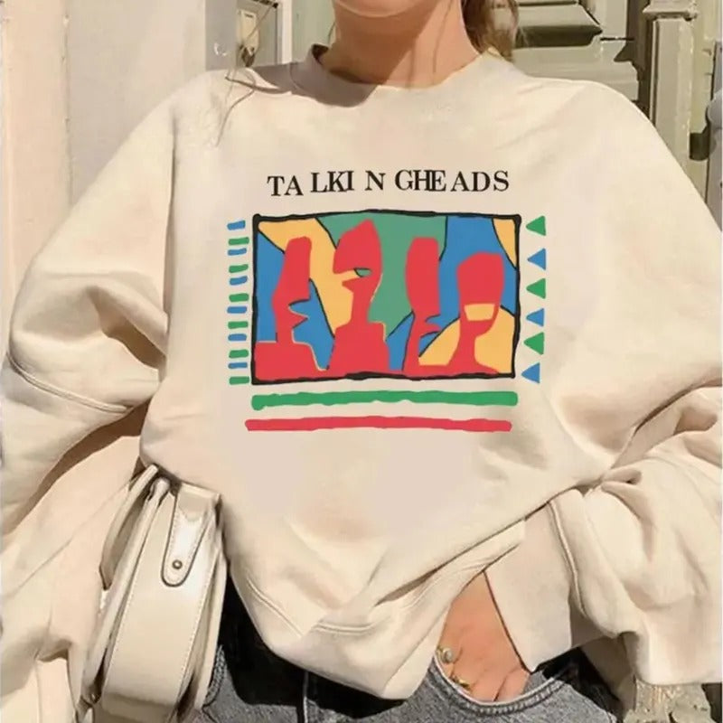 This Must Be Place, Talkingg Hheads Vintage Shirt, 90 Clothing, Unisex Sweater Pullover Tee Casual Womenswear