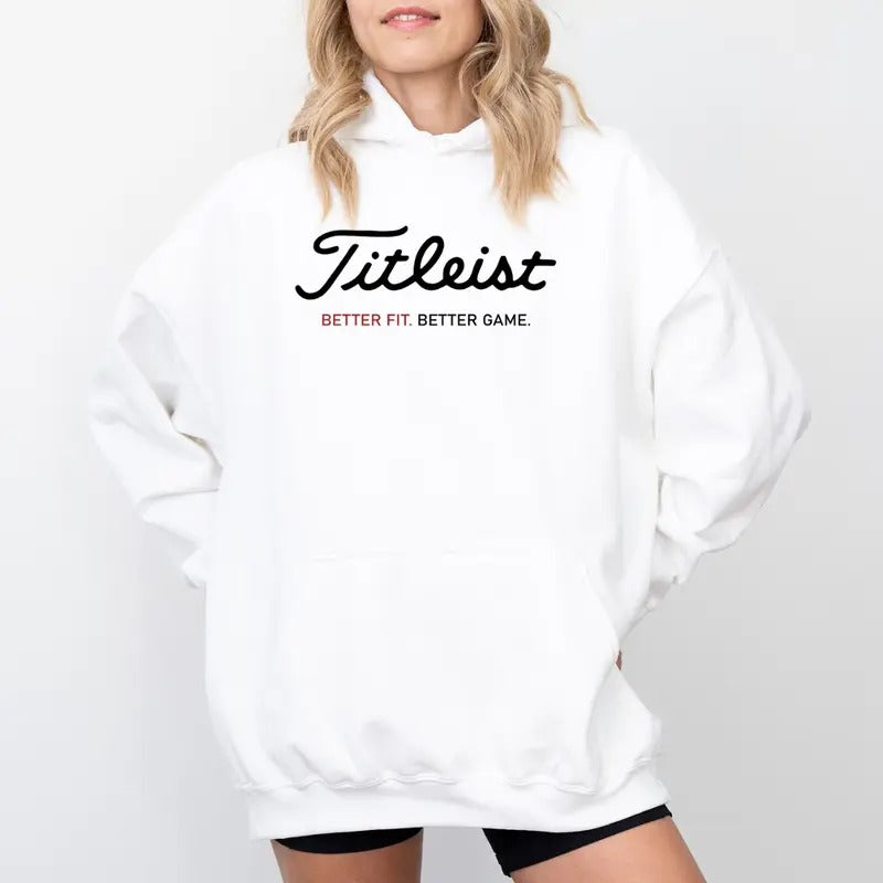 Titleist Golf Hoodie, Classic Script Logo, Golf Apparel for Men and Women, Premium Comfort Fit, Perfect Gift for Golf...