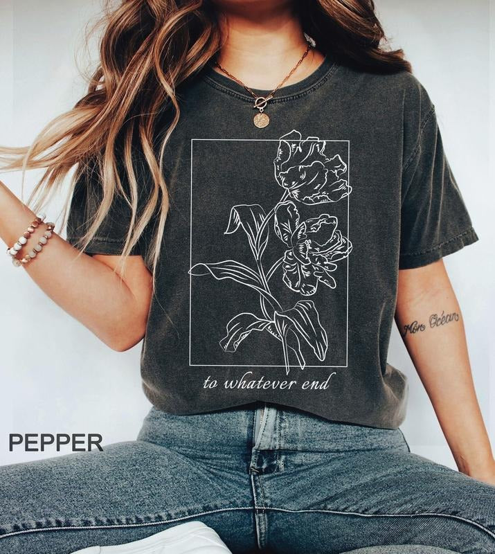To Whatever End t-shirt, SJM quotes, Throne of Glass t-shirt, SJM tee, You do not yield t-shirt, ACOTAR Merch, Aelin...