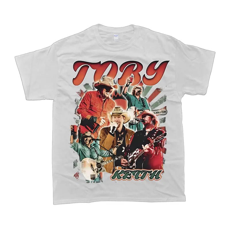 Toby Keith T-shirt, Vintage Toby Keith 90s Shirt, Toby Keith Bootleg Shirt
