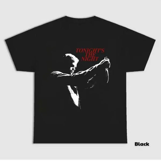 "Tonight's the Night" Vamp Graphic T-shirt - Unisex Style, 100% Cotton - Menswear, Vamp Playboi, T-Shirt