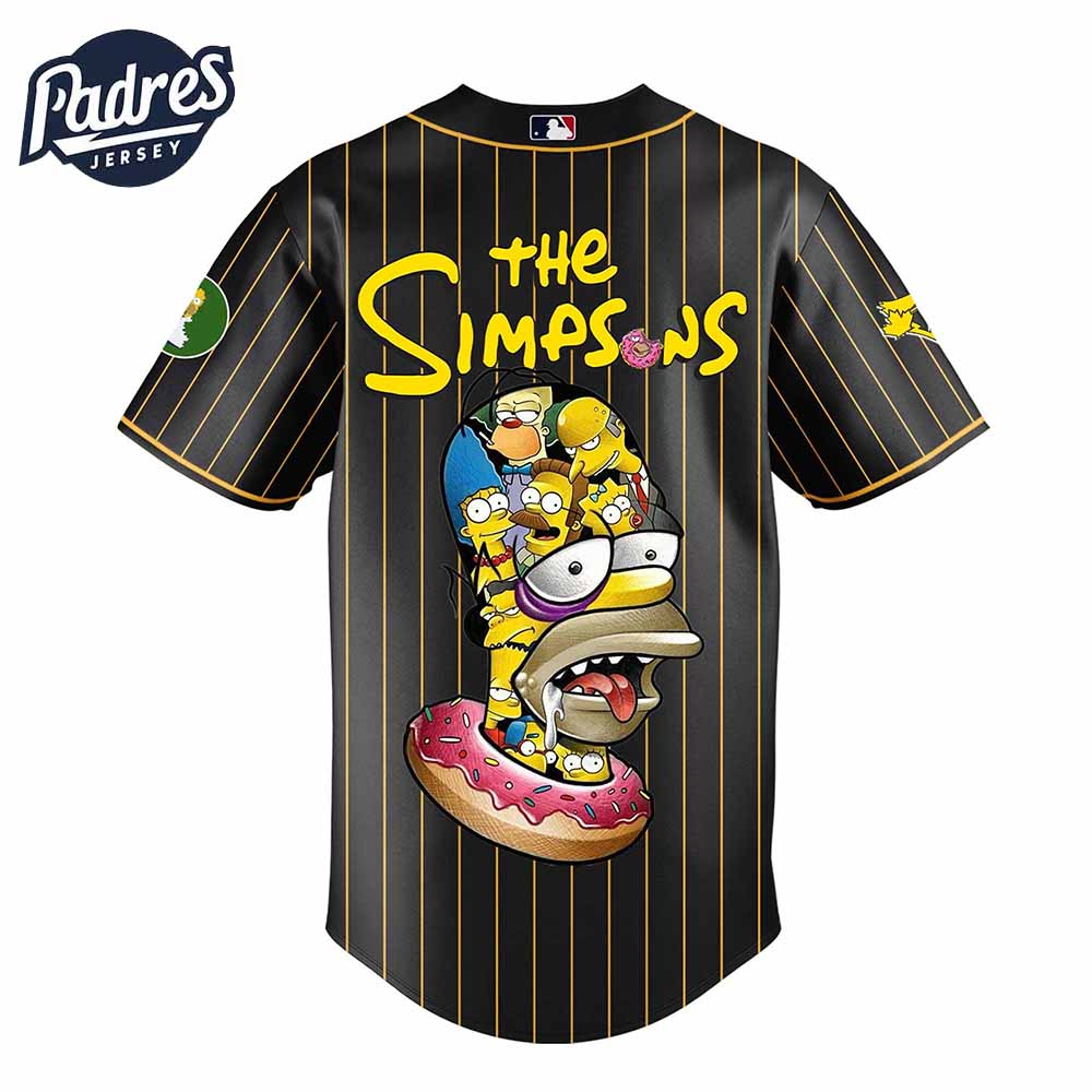 Toronto Blue Jays MLB x The Simpsons Baseball Jersey Style - Padres Jersey Oasis: Elevate Your Baseball Style Game