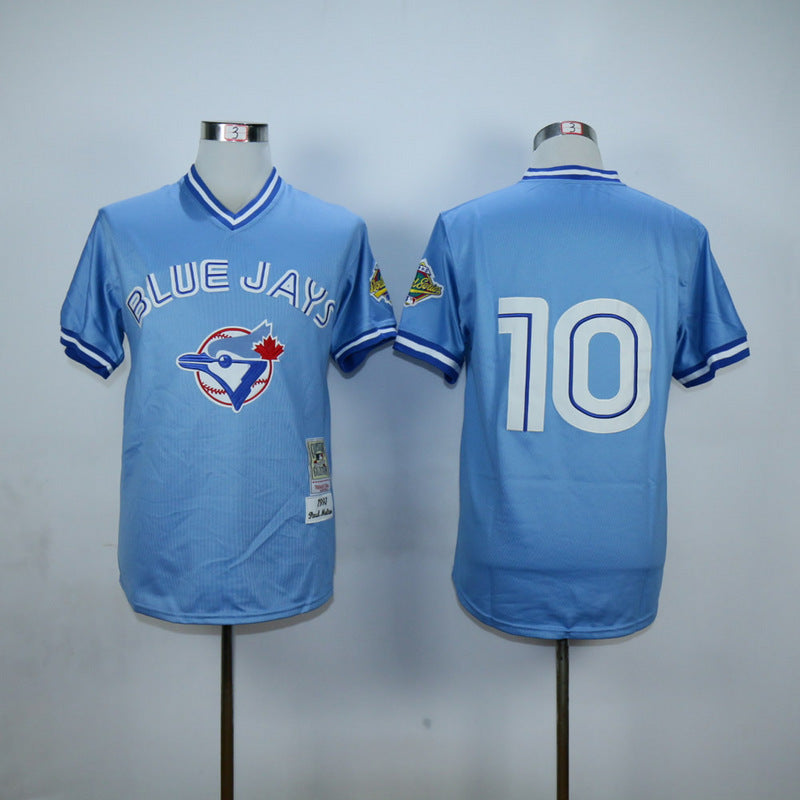 Toronto Blue Jays #10 Blue Jays 10 Blue Retro