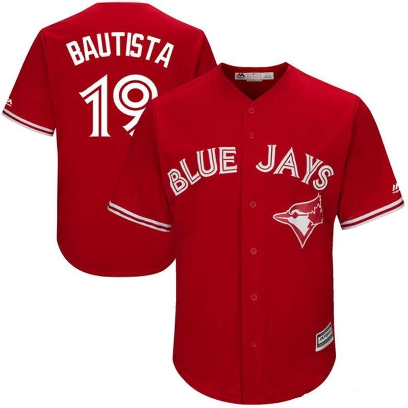 Toronto Blue Jays #19 Jose Bautista Style 1