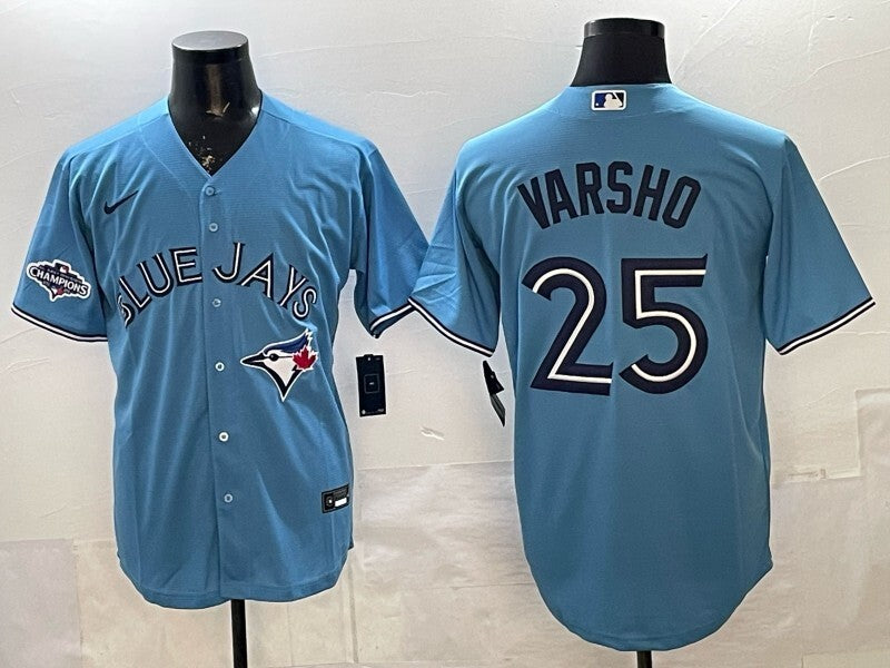 Toronto Blue Jays #25 Daulton Varsho Blue Jays Adult Style 2