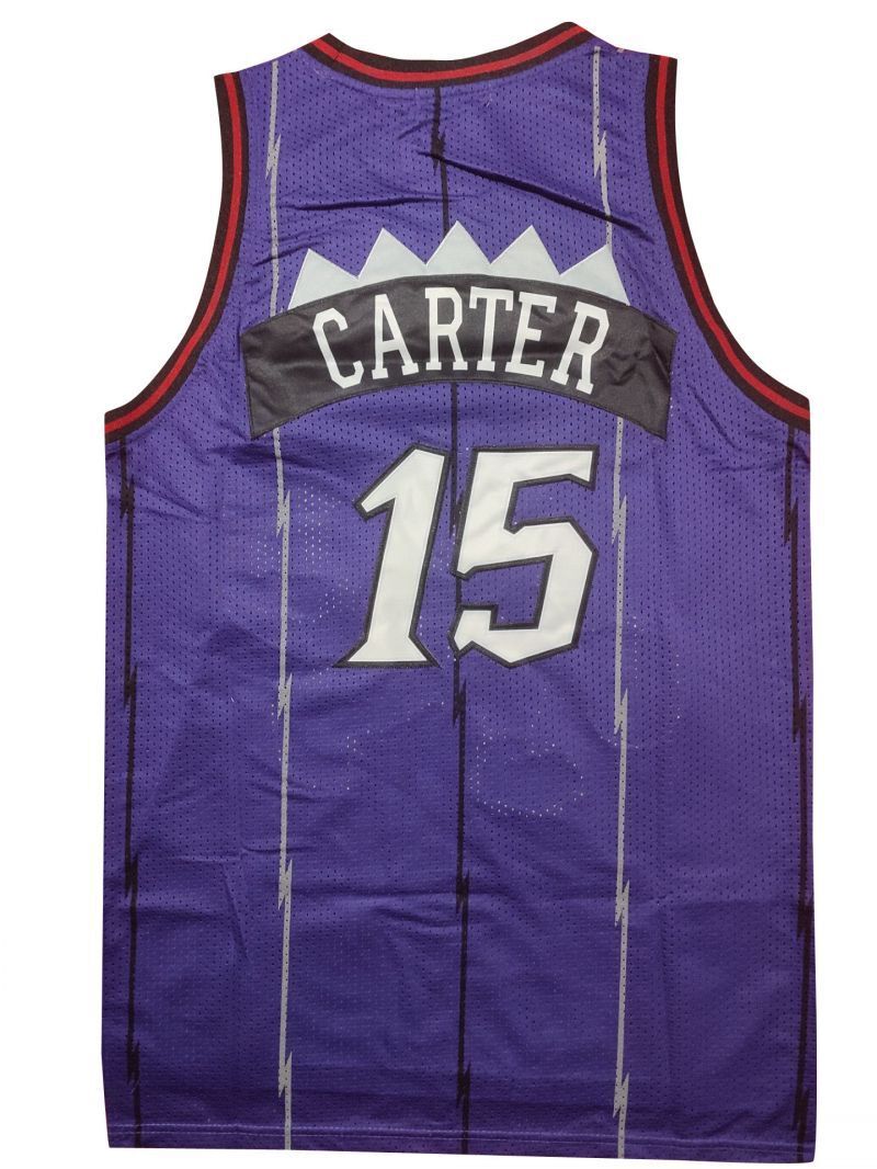 Toronto Raptors #15 Vince Carter Raptors Carter Big Dragon 1998-99 Classic Edition Premium Mesh Style 3