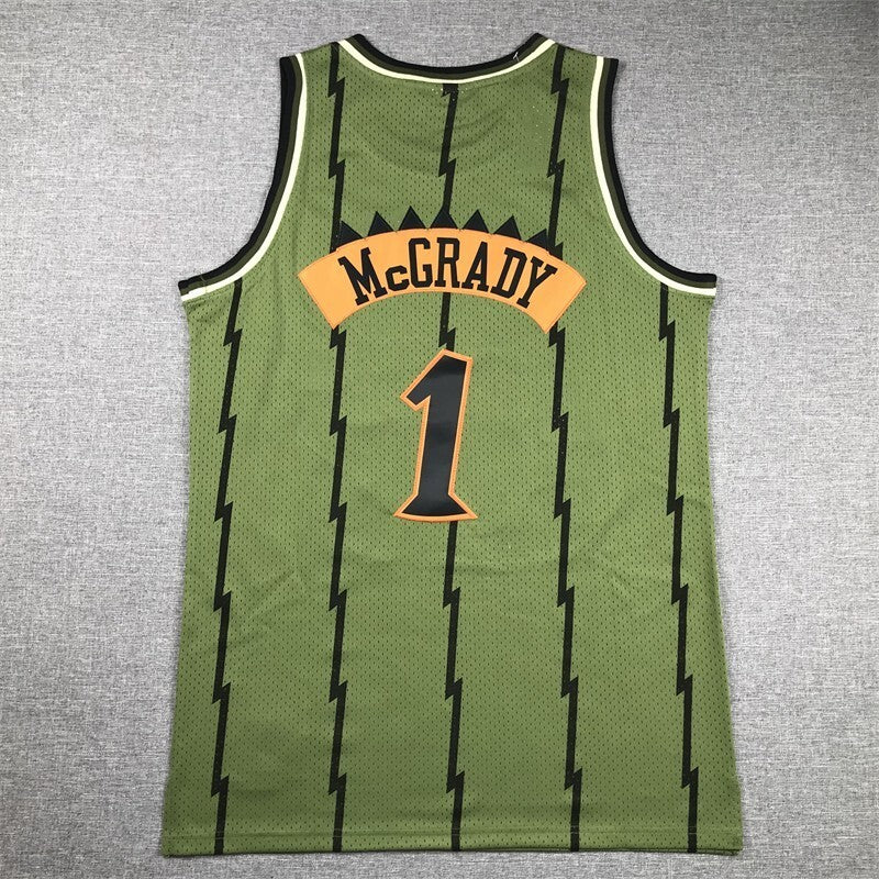 Toronto Raptors #1 Tracy Mcgrday Raptors 1 Green s-xxl Style 1