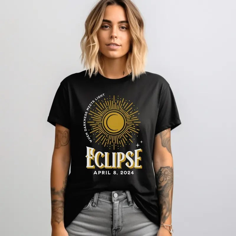 Total Solar Eclipse 2024 Shirt, April 8th 2024 Shirt, Eclipse Event 2024 Shirt