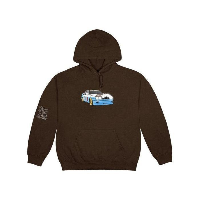 Travis Scott JACKBOYS Vehicle Hoodie Brown