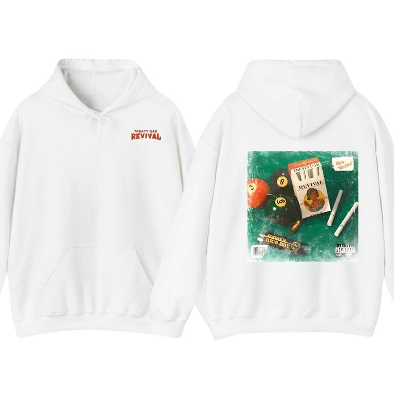 Treaty Oak Revival Hoodie - Retro Style, Celebrate The Unique Atmosphere Of Revival Culture With This Unisex Hoodie