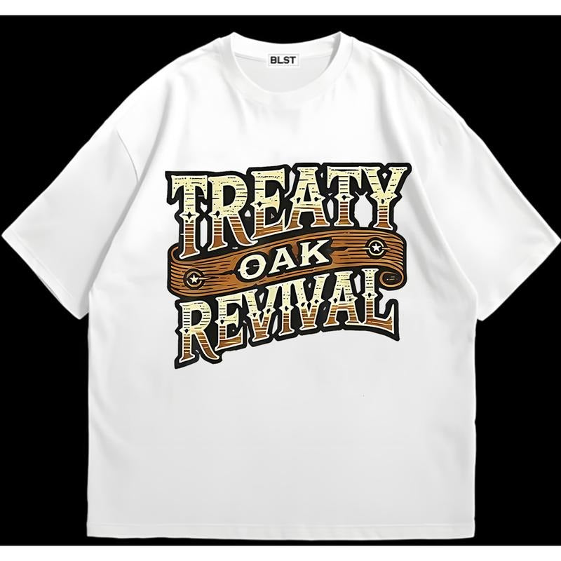 Treaty Oak Revival T-Shirt Ultimate Gift for Fans Minimalist Graphic Streetwear Graphic
