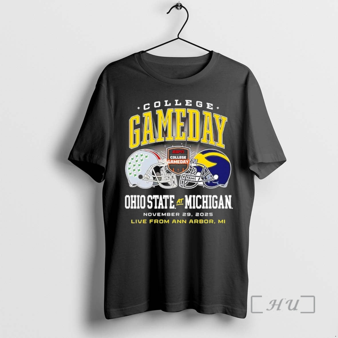 Trending College Gameday Michigan Wolverines Vs Ohio State Buckeyes Head To Head Helmet Premium