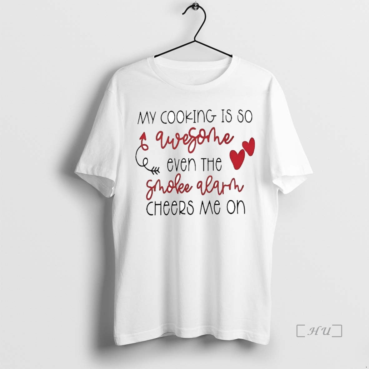 Trending My Cooking Is So Awesome Even The Smoke Alarm Cheers Me On Premium T-Shirts, Hoodie, Sweatshirt | WearSparks.com