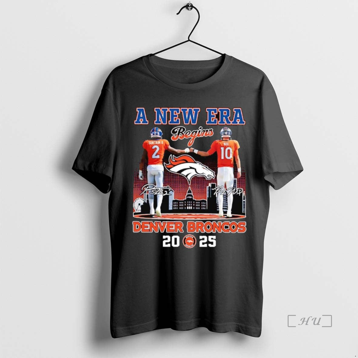 Trending Surtain Ii And Nix A New Era Begins Denver Broncos 2025 Premium T Shirts