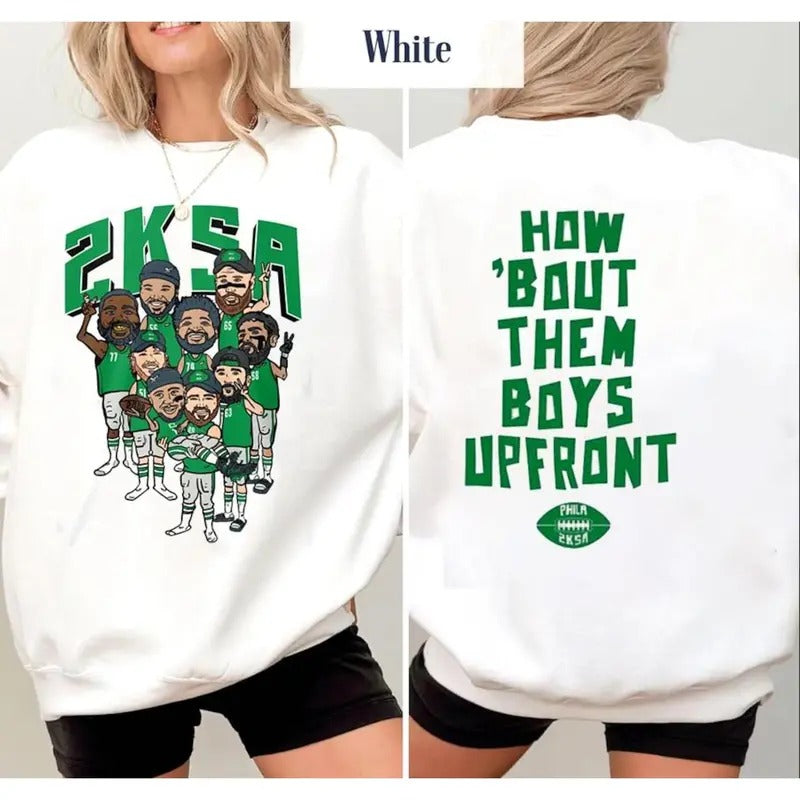 Trendy 2K SA Phily Shirt, Philadelphia Crewneck Sweatshirt, Gift for Fan, Vintage Style Sunday, Philadelphia Fans