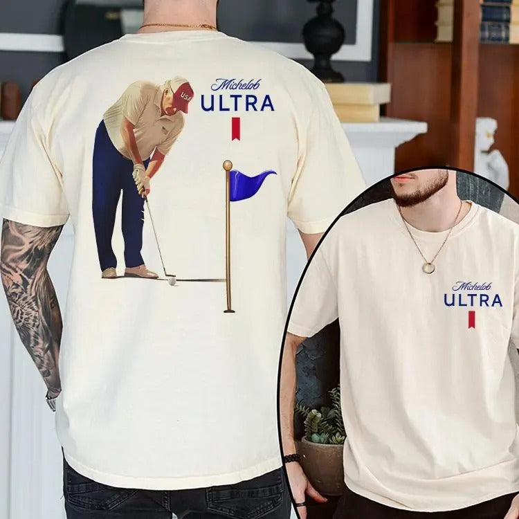 Trum Michelob Ultra 2 slide shirt, Golf Unisex shirt, For Men, For Women