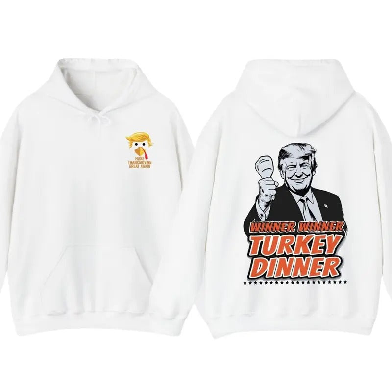 Trummp Thanksgiving T Shirt, Hoodie Winner Winner Turkey Dinner