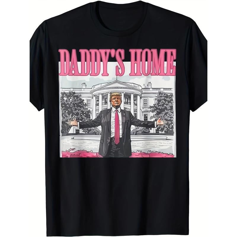 Trump 2024 Take America Back, Daddy's Home Trump Pink 2024 T-Shirtstyle{n002}2 T-Shirts, Hoodie, Sweatshirt | WearSparks.com