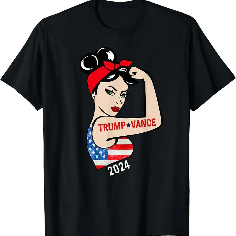 Trump vance 2024 vp vice president America Election women T-Shirt
