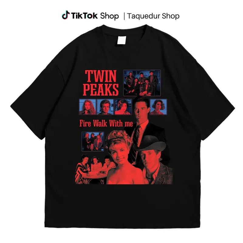 Twin Peaks Shirt -Fire Walk With Me Shirt,David Lynch Shirt,Dale Cooper,Retro Tv Show Shirt,Vintage Tv Show Shirt,Twin Peaks Tee,90s Tshirt
