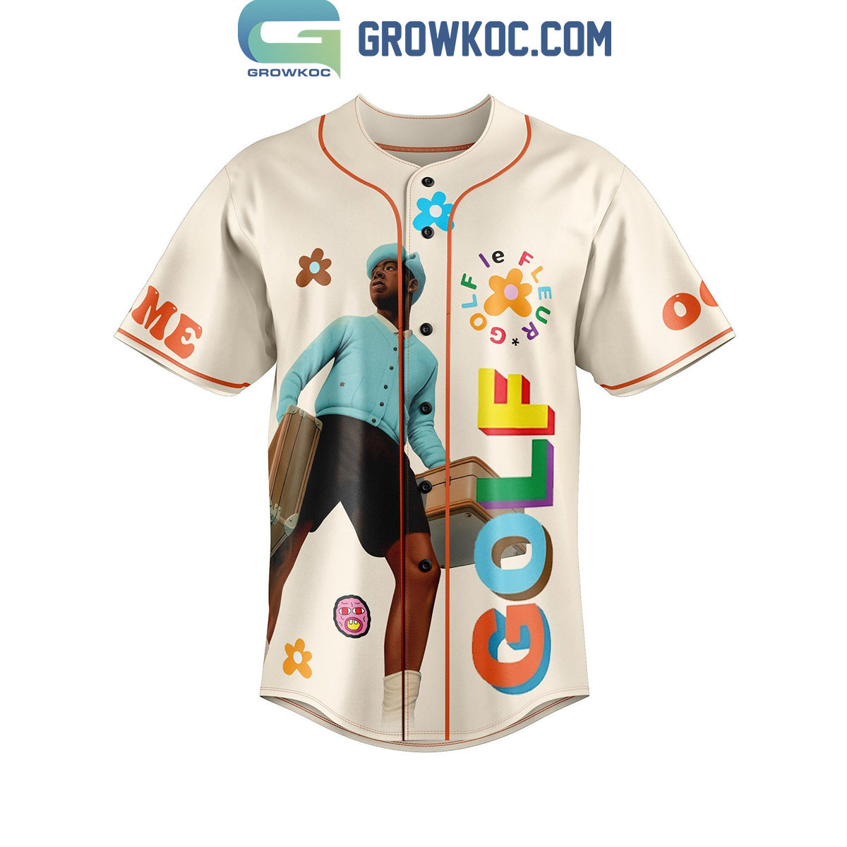Tyler The Creator Flower Boy Take Me Back To November Personalized Baseball Jersey