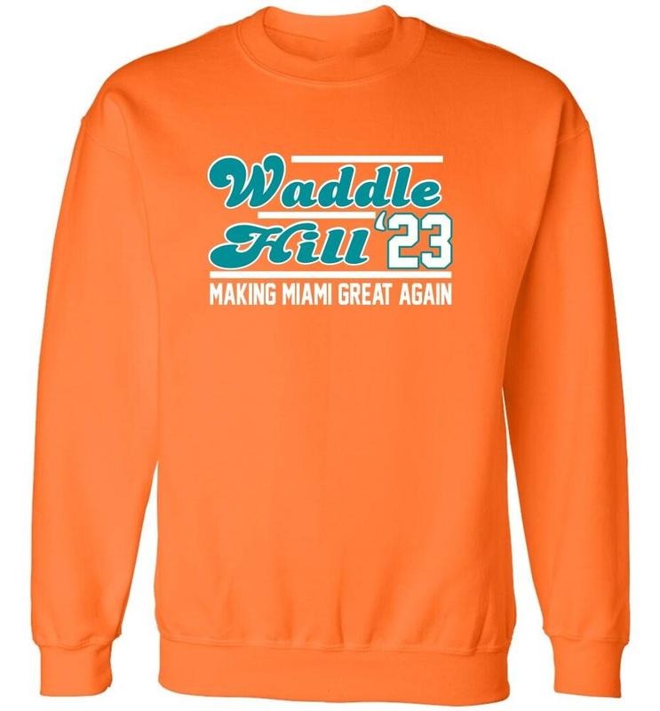 Tyreek Hill Jaylen Waddle Miami Dolphins 2023 Sweatshirt