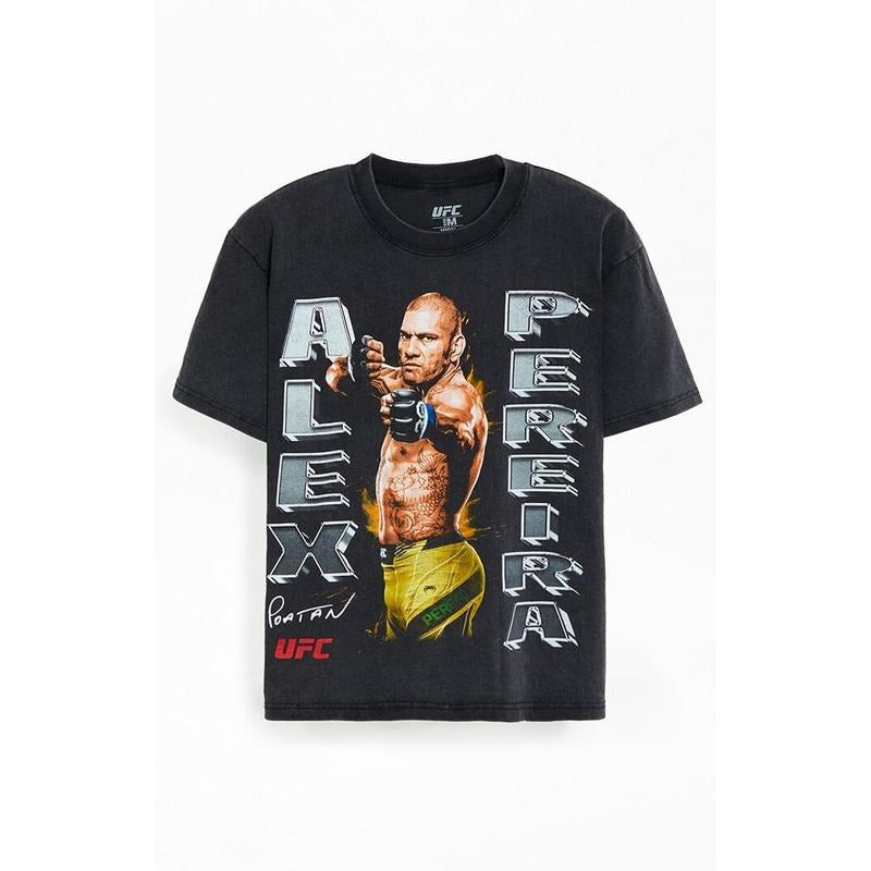 UFC Men's Alex Pereira Oversized T-Shirt - Multicolor Hoodie, Sweatshirt | WearSparks.com