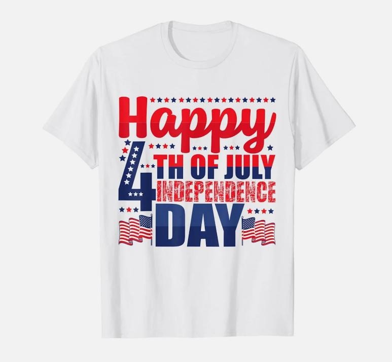 USA Happy 4th Of July Independence Day T-Shirt Men's S-3XL US