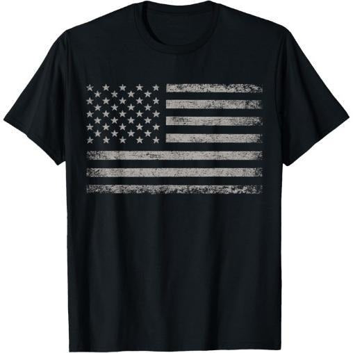 USA Patriotic American Flag For Men US T-Shirt Made in USA