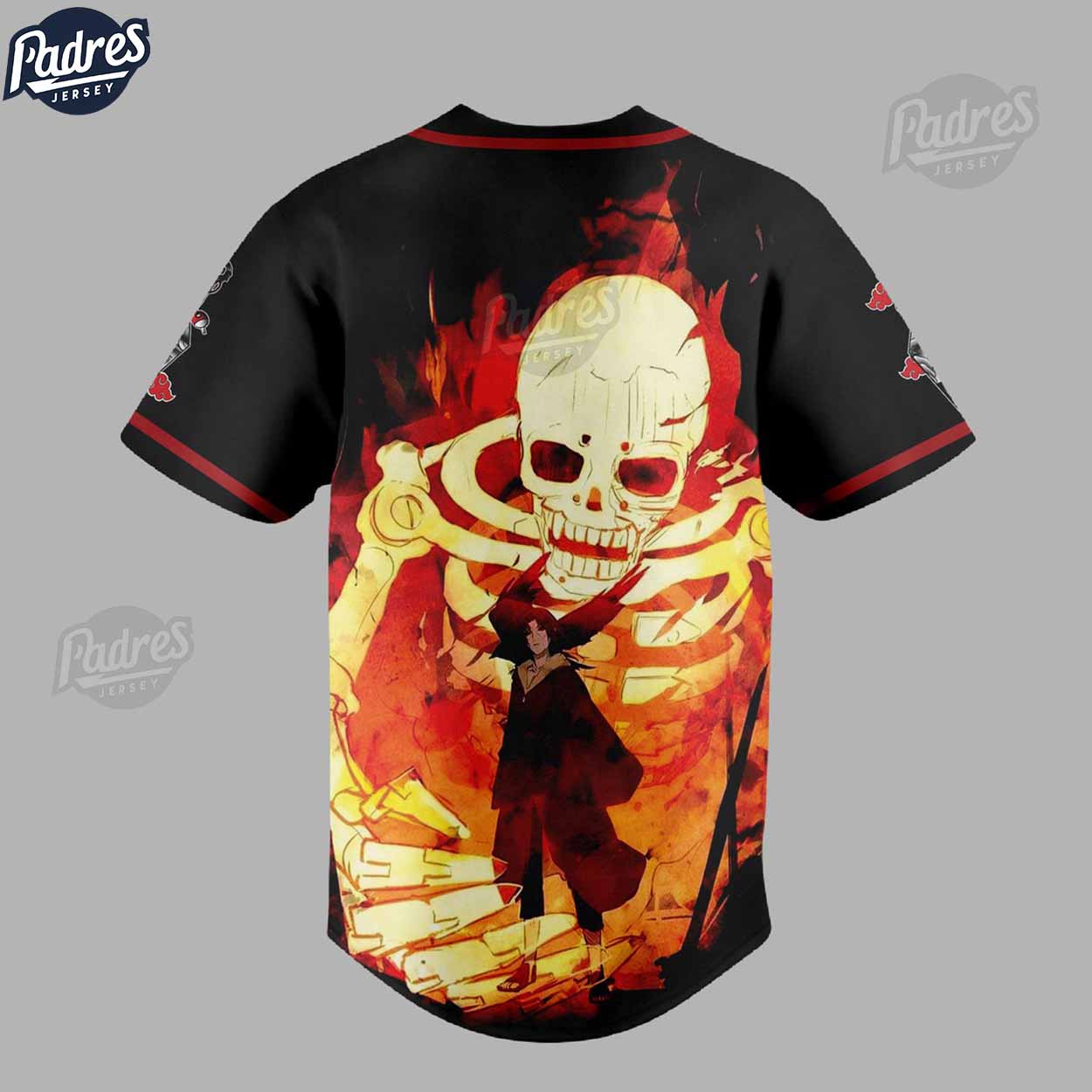 Uchiha Itachi Susanoo Baseball Jersey Outfit - Naruto Shippuden - Padres Jersey Oasis: Elevate Your Baseball Style Game