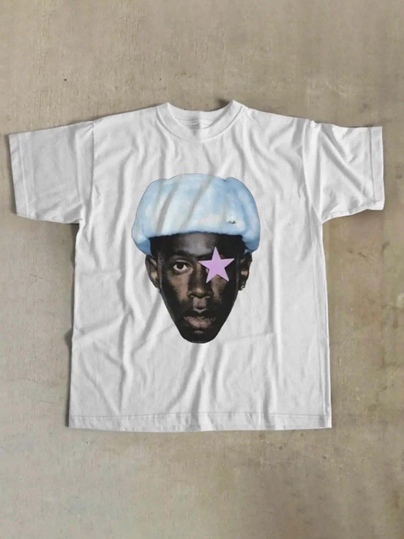 Unisex Cartoon Print Short Sleeve Graphic Tee, Casual Comfy Street Fashion T-shirt for Daily Wear, Unisex Top for Summer, Women